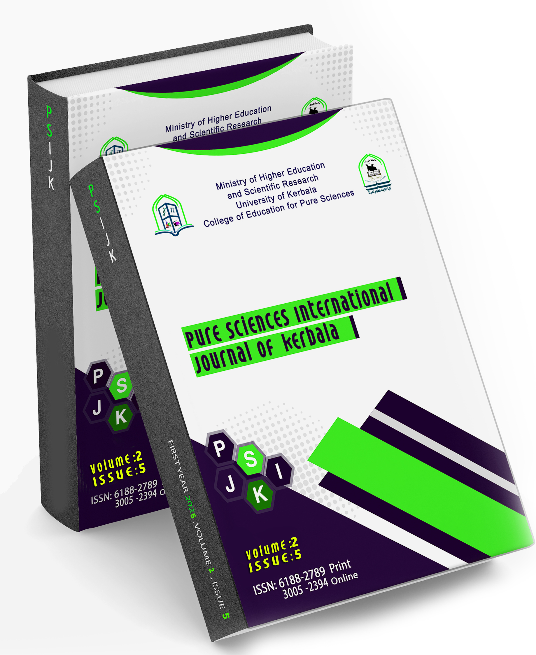 					معاينة مجلد 2 عدد 5 (2025): مجلة كربلاء الدولية للعلوم الصرفة
				