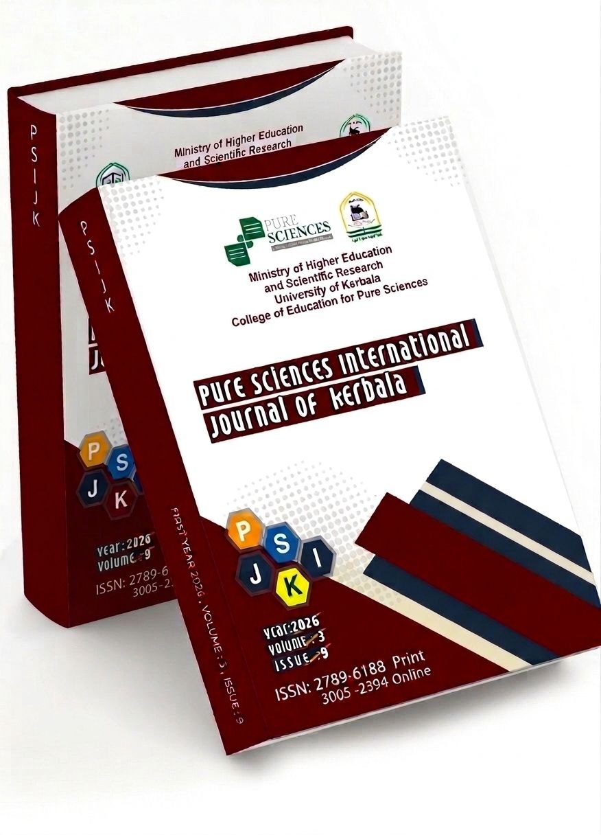 					View Vol. 3 No. 9 (2026): Pure Sciences International Journal of Kerbala
				